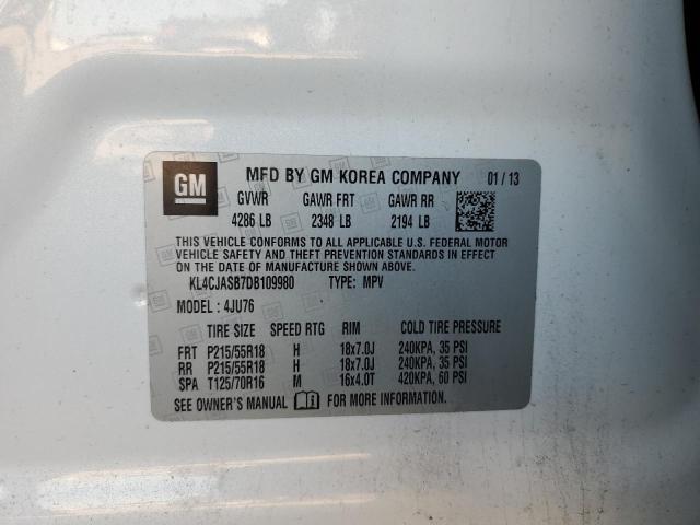 Photo 14 from auction – 2013 BUICK ENCORE with VIN KL4CJASB7DB109980