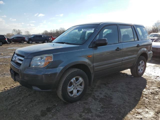 HONDA PILOT LX 2007 with VIN 5FNYF18137B028438 - Photo from auction