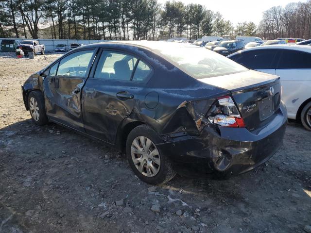 Photo 2 from auction – 2012 HONDA CIVIC LX with VIN 2HGFB2F53CH500173