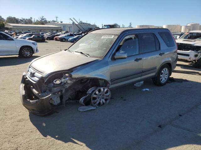 HONDA CR-V EX 2006 with VIN JHLRD68896C022260 - Photo from auction