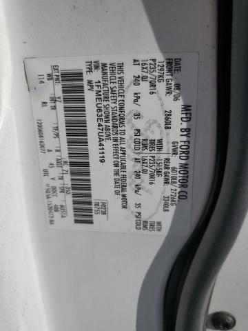 Foto 14 de la subasta – 2007 FORD EXPLORER X con VIN 1FMEU63E47UA41119