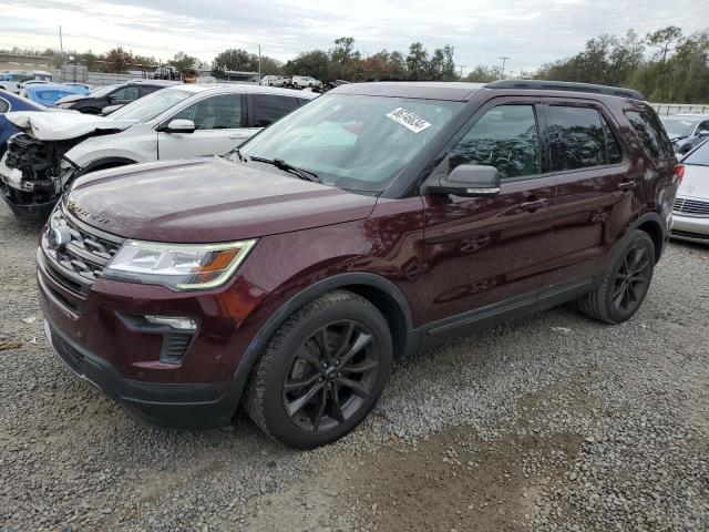 FORD EXPLORER X 2018 with VIN 1FM5K7D8XJGA52152 - Photo from auction