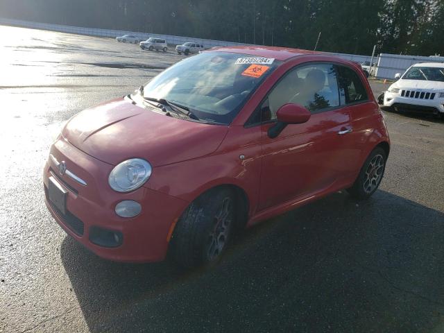 FIAT 500 SPORT 2015 with VIN 3C3CFFBR8FT625594 - Photo from auction