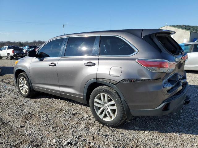Photo 2 from auction – 2014 TOYOTA HIGHLANDER with VIN 5TDBKRFH9ES016366