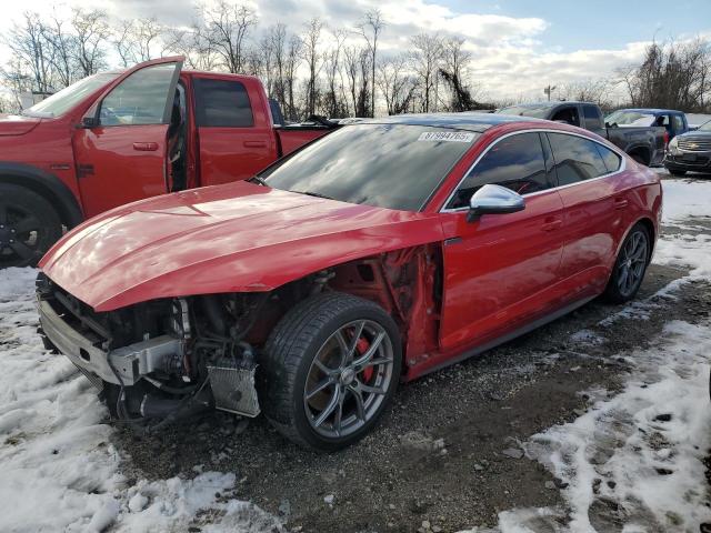 AUDI S5 PRESTIG 2018 with VIN WAUC4CF54JA013803 - Photo from auction