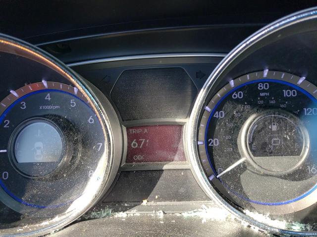 Photo 9 from auction – 2013 HYUNDAI SONATA SE with VIN 5NPEC4AC4DH782406