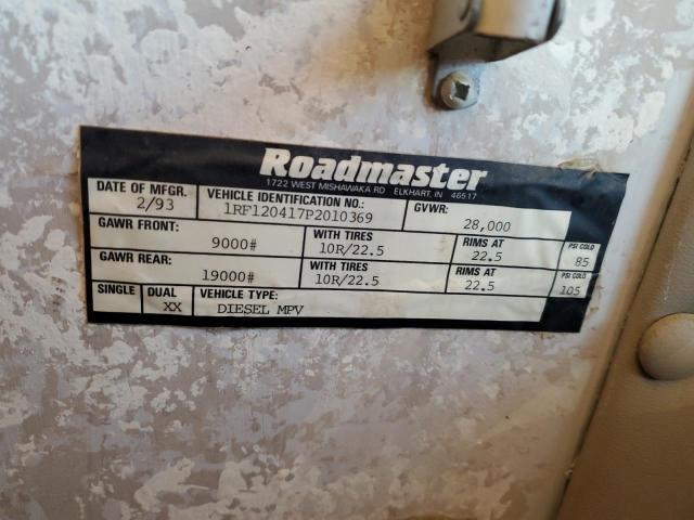 Photo 10 from auction – 1993 MNAC MOTORHOME with VIN 1RF120417P2010369