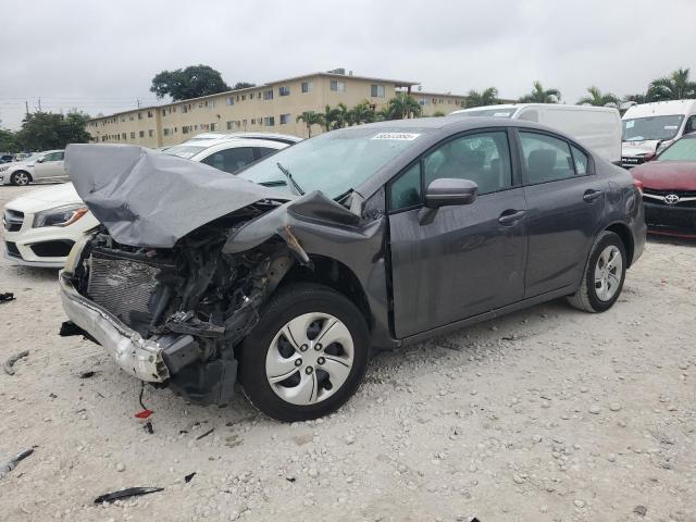HONDA CIVIC LX 2015 with VIN 19XFB2F50FE088616 - Photo from auction