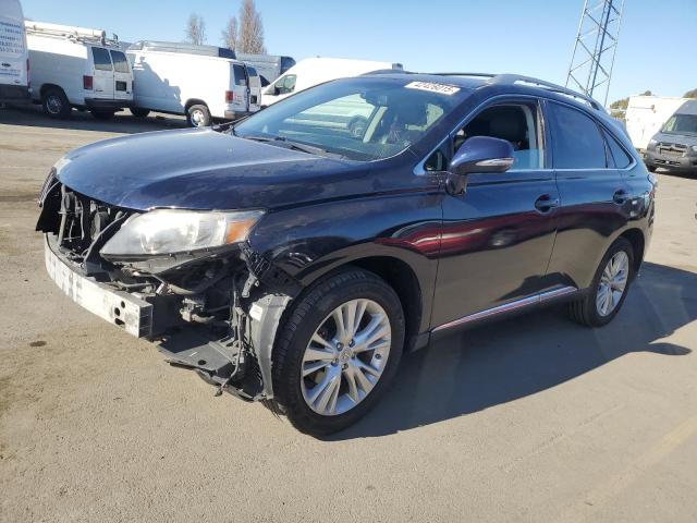 LEXUS RX 450H 2010 with VIN JTJZB1BA9A2400090 - Photo from auction