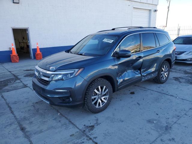 HONDA PILOT EX 2019 with VIN 5FNYF6H35KB099499 - Photo from auction