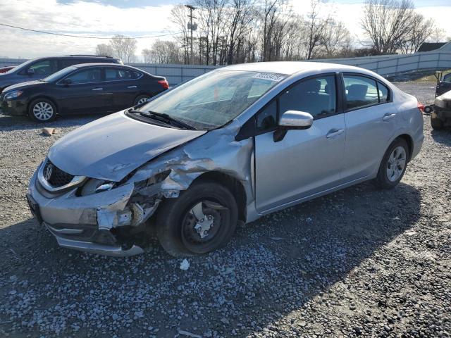 Photo 1 from auction – 2014 HONDA CIVIC LX with VIN 2HGFB2F59EH527042
