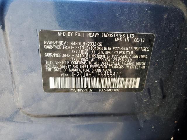 Photo 14 from auction – 2014 SUBARU FORESTER 2 with VIN JF2SJAHC1EH458411