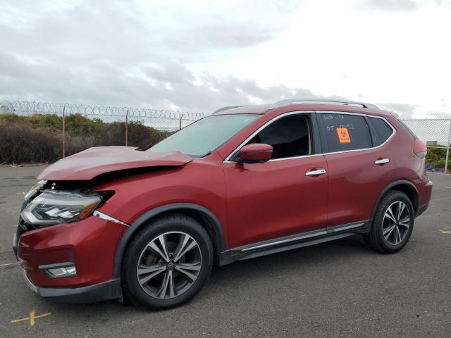 NISSAN ROGUE S 2018 with VIN 5N1AT2MT0JC736105 - Photo from auction