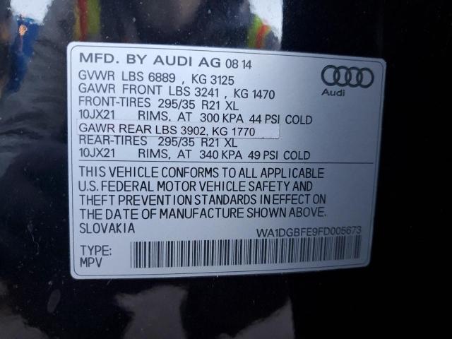 Photo 14 from auction – 2015 AUDI Q7 PRESTIG with VIN WA1DGBFE9FD005673