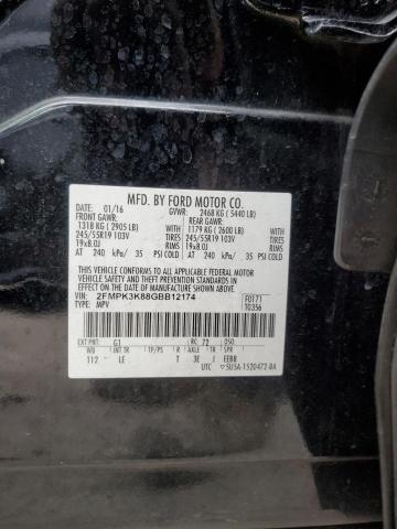 Photo 14 from auction – 2016 FORD EDGE TITAN with VIN 2FMPK3K88GBB12174