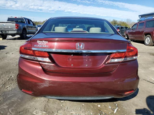 Photo 6 from auction – 2013 HONDA CIVIC LX with VIN 19XFB2F56DE084101