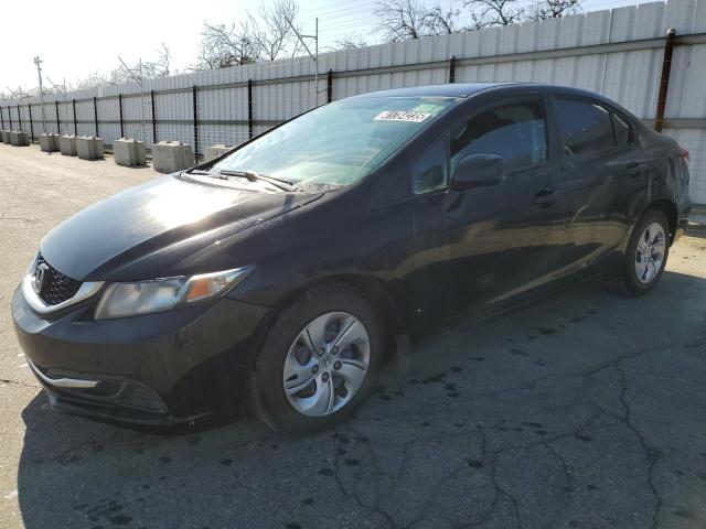HONDA CIVIC LX 2013 with VIN 19XFB2F54DE271661 - Photo from auction