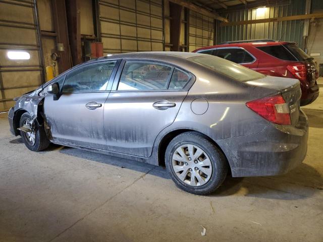 Photo 2 from auction – 2012 HONDA CIVIC LX with VIN 19XFB2F55CE043523