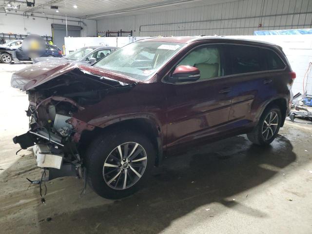 TOYOTA HIGHLANDER 2018 with VIN 5TDJZRFH9JS860201 - Photo from auction
