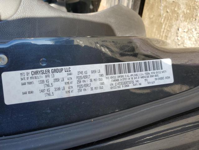 Photo 14 from auction – 2013 DODGE GRAND CARA with VIN 2C4RDGEG8DR733726