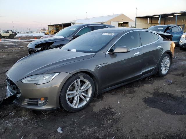 TESLA MODEL S 2015 with VIN 5YJSA1E24FF115121 - Photo from auction