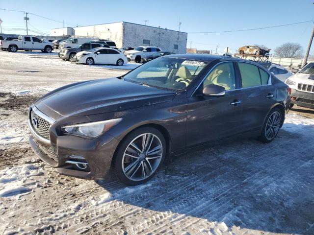 INFINITI Q50 PREMIU 2017 with VIN JN1EV7AR1HM834623 - Photo from auction