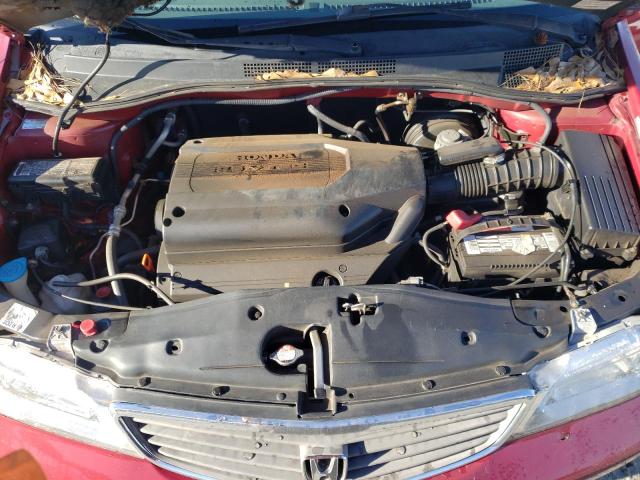 Photo 12 from auction – 2002 HONDA ODYSSEY EX with VIN 2HKRL18692H539915
