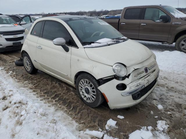 Photo 4 from auction – 2012 FIAT 500 LOUNGE with VIN 3C3CFFCR4CT130335