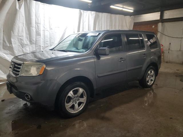 HONDA PILOT EXLN 2012 with VIN 5FNYF4H72CB063889 - Photo from auction