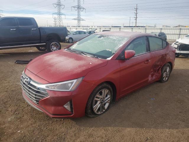 HYUNDAI ELANTRA SE 2019 with VIN 5NPD84LF0KH484792 - Photo from auction