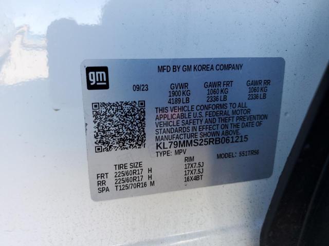 Photo 14 from auction – 2024 CHEVROLET TRAILBLAZE with VIN KL79MMS25RB061215