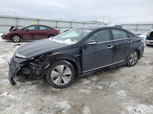 HYUNDAI SONATA HYB 2013 with VIN KMHEC4A42DA084016 - Photo from auction