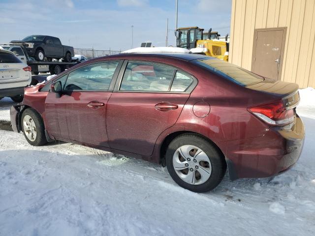 Photo 2 from auction – 2014 HONDA CIVIC LX with VIN 19XFB2F53EE061747