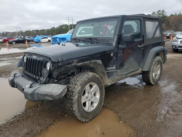 JEEP WRANGLER S 2016 with VIN 1C4AJWAGXGL221906 - Photo from auction