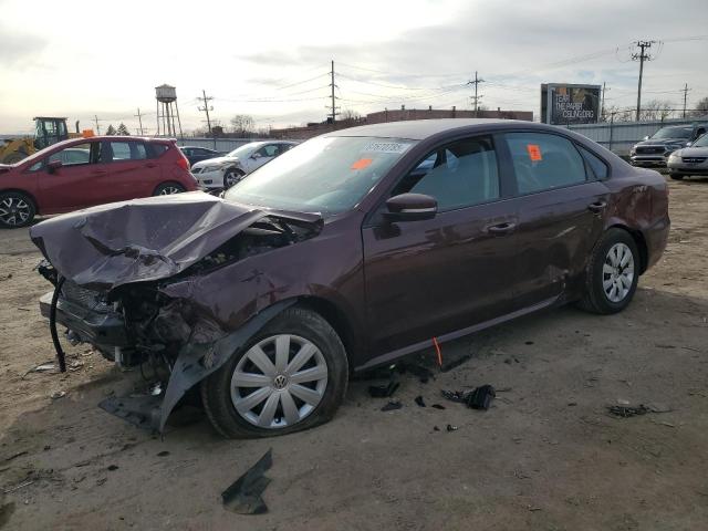 Photo 1 from auction – 2013 VOLKSWAGEN PASSAT S with VIN 1VWAP7A31DC032152