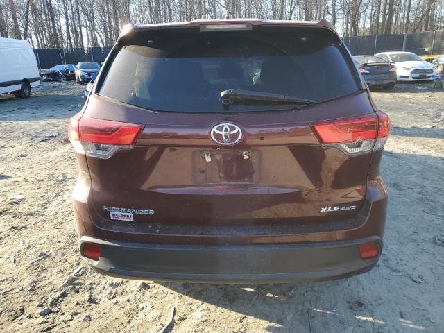 Photo 6 from auction – 2019 TOYOTA HIGHLANDER with VIN 5TDJZRFH1KS741429