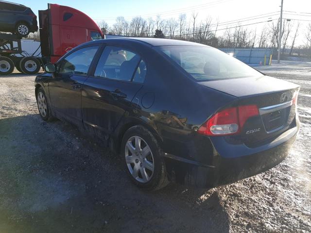 Photo 2 from auction – 2010 HONDA CIVIC LX with VIN 19XFA1F5XAE015727