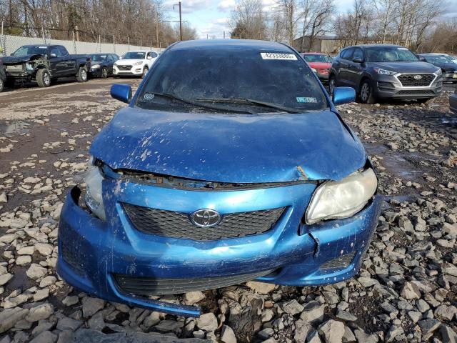 Photo 5 from auction – 2009 TOYOTA COROLLA BA with VIN 2T1BU40E39C109166