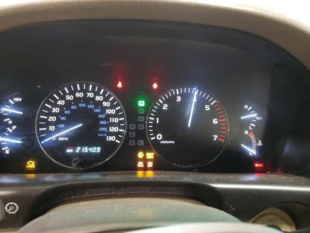 Photo 9 from auction – 2004 LEXUS LX 470 with VIN JTJHT00W343539261