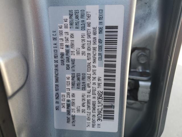 Photo 14 from auction – 2020 MAZDA CX-30 SELE with VIN 3MVDMACL1LM136462