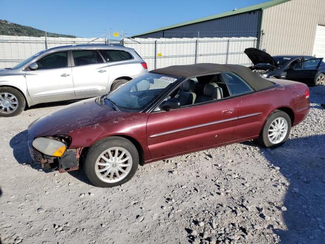 CHRYSLER SEBRING LX 2002 with VIN 1C3EL55RX2N265861 - Photo from auction