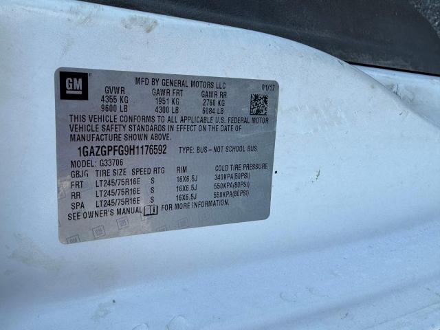 Photo 10 from auction – 2017 CHEVROLET EXPRESS G3 with VIN 1GAZGPFG9H1176592