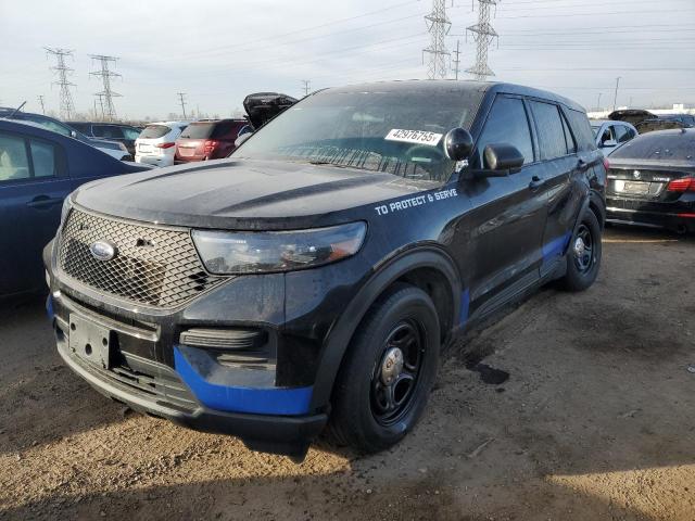 FORD EXPLORER P 2022 with VIN 1FM5K8AB3NGB75500 - Photo from auction