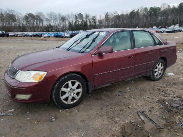 TOYOTA AVALON XL 2002 with VIN 4T1BF28B72U267099 - Photo from auction