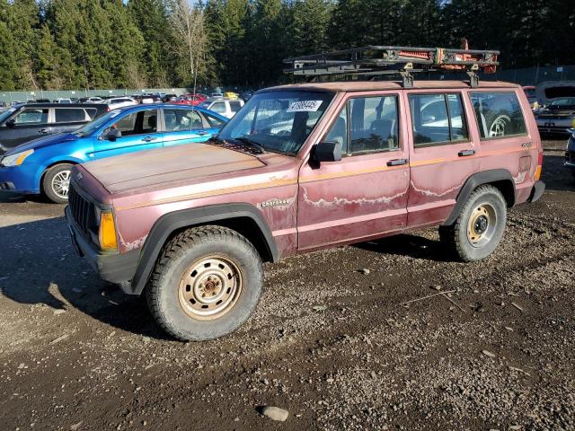 JEEP CHEROKEE S 1991 with VIN 1J4FJ88S0ML538613 - Photo from auction