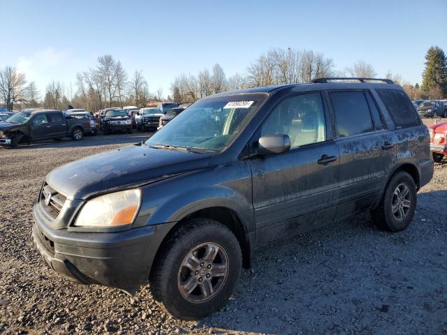 HONDA PILOT EXL 2005 with VIN 2HKYF18575H546215 - Photo from auction