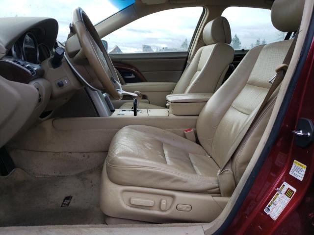 Photo 7 from auction – 2008 ACURA RL with VIN JH4KB16648C005036