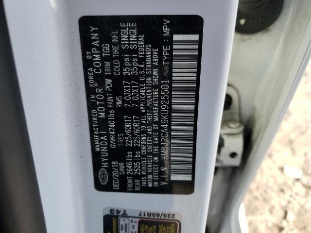Photo 14 from auction – 2019 HYUNDAI TUCSON SE with VIN KM8J2CA49KU925501