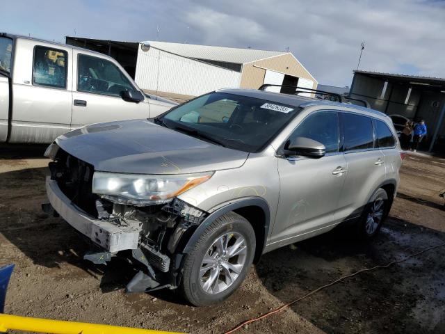 TOYOTA HIGHLANDER 2015 with VIN 5TDJKRFH3FS212560 - Photo from auction