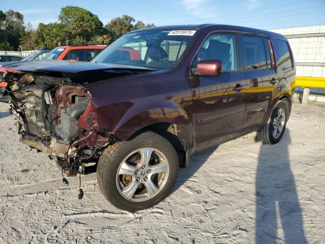 HONDA PILOT EXL 2015 with VIN 5FNYF4H56FB032969 - Photo from auction